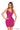 Cocktail Dresses Short Fitted Sparkle Sequin Cocktail Dress Bright Fuchsia