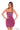 Cocktail Dresses Short Sequin Evening Cocktail Dress Dark Nude/Bright Fuchsia