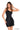 Cocktail Dresses Short A Line One Shoulder Cocktail Dress Black