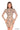 Cocktail Dresses Beaded Short Long Sleeve Fitted Cocktail Dress Nude/Multi
