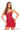 Cocktail Dresses Beaded Short Homecoming Fitted Cocktail Dress Red/Bright Fuchsia
