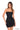 Cocktail Dresses Short Sequin Fitted Homecoming Cocktail Dress Black