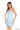 Cocktail Dresses Short Fitted 3D Floral Sequin Cocktail Dress Light Blue