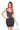 Cocktail Dresses Short Fitted Beaded Sequin Cocktail Dress Black/Gunmetal