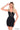 Cocktail Dresses Beaded Short Cocktail Fitted Dress Black