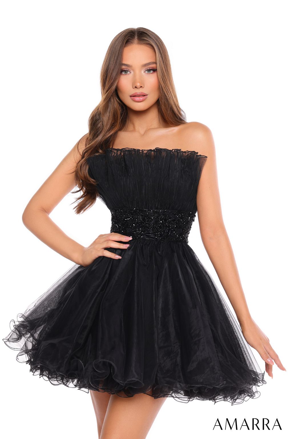 Amarra 88038 Short Homecoming Dress Dreamsicle / 6 Amarra 88038 Short Homecoming Dress Dreamsicle / 6