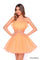 Cocktail Dresses Homecoming A Line Short Cocktail Dress Dreamsicle