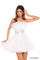 Cocktail Dresses Homecoming A Line Short Cocktail Dress Ivory