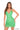 Cocktail Dresses Short Fringe Beaded Homecoming Cocktail Dress Electric Lime