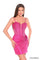 Cocktail Dresses Short A Line Fitted Cocktail Dress Fuchsia
