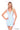 Cocktail Dresses Fitted Sequin Print Homecoming Short Cocktail Dress Light Blue