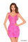 Cocktail Dresses A Line Floral Short Cocktail Dress Fuchsia