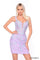 Cocktail Dresses A Line Floral Short Cocktail Dress Lilac/Multi