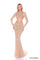 Prom Dresses Long Sleeve Beaded Mermaid Formal Prom Dress Gold/Silver