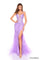 Prom Dresses Long Fitted Sequin Formal Evening Prom Dress Lilac