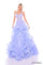 Prom Dresses Long Beaded Ruffle Prom Dress Periwinkle