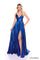 Prom Dresses Long Fitted Evening Prom Dress Bright Blue