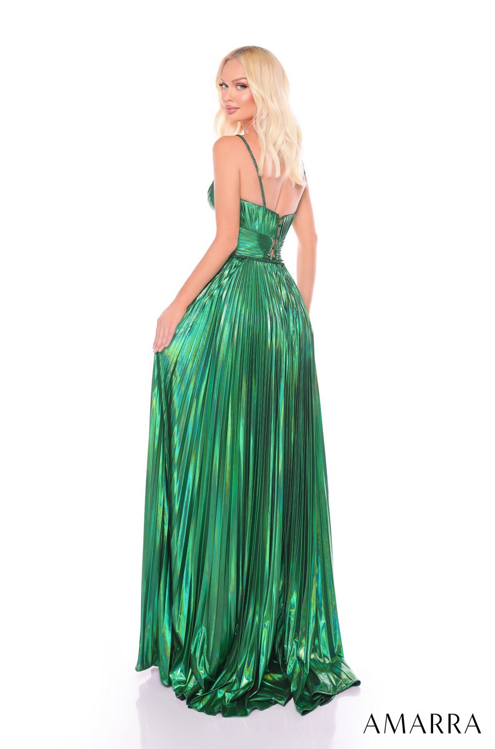 Prom Dresses Long Fitted Evening Prom Dress Green