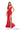 Prom Dresses Long Fitted Mettalic Prom Dress  Red