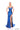 Prom Dresses Long Fitted Mettalic Prom Dress  Royal Blue