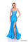 Prom Dresses Prom Fitted Long Beaded Formal Dress Peacock