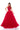 Prom Dresses Long A Line Beaded Ruffle Prom Dress  Red
