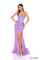 Prom Dresses Fitted Long Evening Prom Dress Lilac