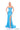 Prom Dresses Fitted Long Evening Prom Dress Turquoise