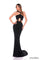 Prom Dresses Long Fitted Mermaid Evening Prom Dress Black
