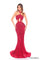Prom Dresses Long Fitted Mermaid Evening Prom Dress Red