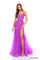 Prom Dresses Long Fitted Lace Prom Dress Purple