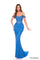 Prom Dresses Long Beaded Fitted Sequin Prom Dress Peacock