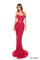 Prom Dresses Long Beaded Fitted Sequin Prom Dress Red