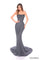 Prom Dresses Long Sequin A Line Beaded Prom Dress Charcoal