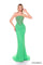 Prom Dresses Beaded Mermaid Long Prom Dress Electric Lime