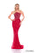 Prom Dresses Beaded Mermaid Long Prom Dress Red