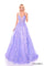Prom Dresses Long Glitter Fitted Prom Dress Violet