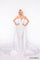 Prom Dresses Long Fitted Ball Gown Prom Dress Ivory