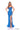 Prom Dresses Long Slit Fitted Beaded Prom Dress Peacock