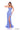 Prom Dresses Long Slit Fitted Beaded Prom Dress Periwinkle
