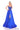 Prom Dresses A Line Long Slit Prom Dress Royal Blue