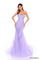 Prom Dresses Long Mermaid Lace Evening Prom Dress Lilac