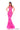 Prom Dresses Fitted Long Mermaid Prom Dress Neon Pink
