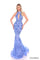 Prom Dresses Fitted Long Mermaid Prom Dress Periwinkle
