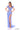 Prom Dresses Ruffle Floral Long Sequin Prom Dress Periwinkle