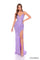 Prom Dresses Long Fitted Sequin Beaded Prom Dress Lilac/Multi