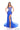 Prom Dresses Long Fitted Formal Floral Beaded Prom Dress Royal Blue