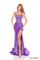 Prom Dresses Prom Long Formal Floral Beaded Evening Dress Purple