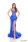 Prom Dresses Prom Long Formal Floral Beaded Evening Dress Royal Blue