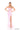 Prom Dresses Fitted Slit Long Formal Floral Sequin Prom Dress Ivory/Neon Pink